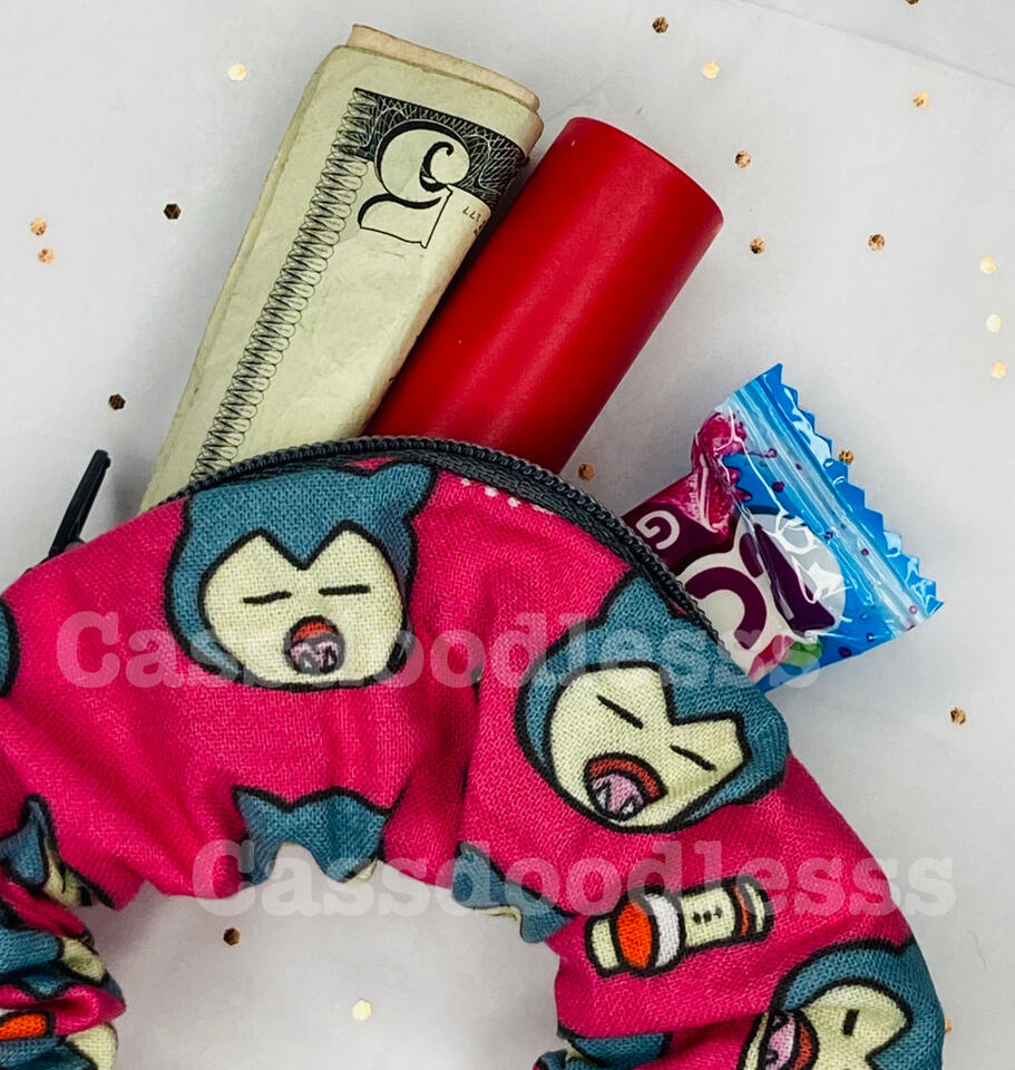 Zipper Scrunchie (Stashie)