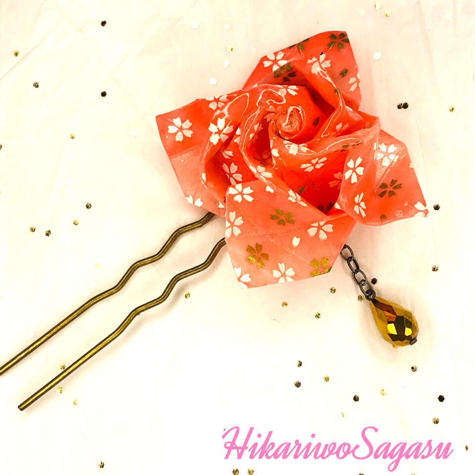 Origami Rose Sticks